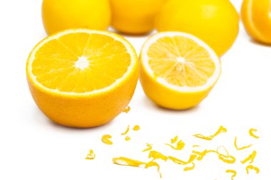 Limon ve portakal halfs