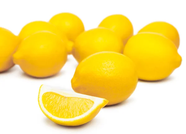 Стиглі лимони — стокове фото