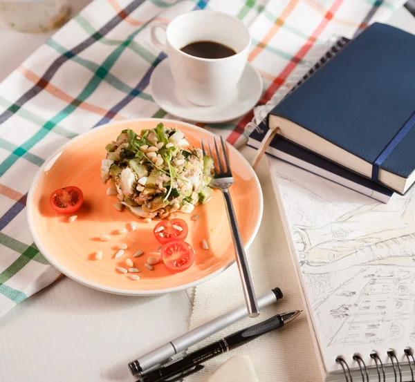 Ensalada para el desayuno — Foto de Stock