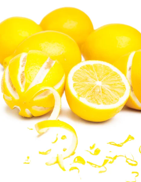 Haufen Zitronen — Stockfoto
