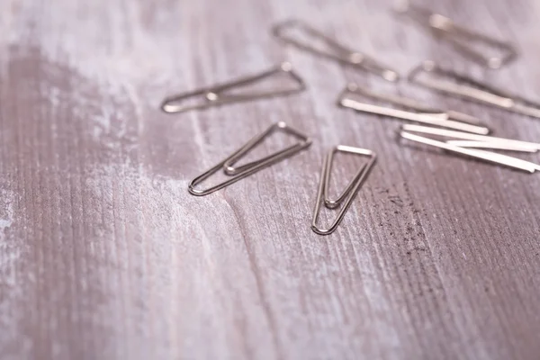 Metalen clips — Stockfoto