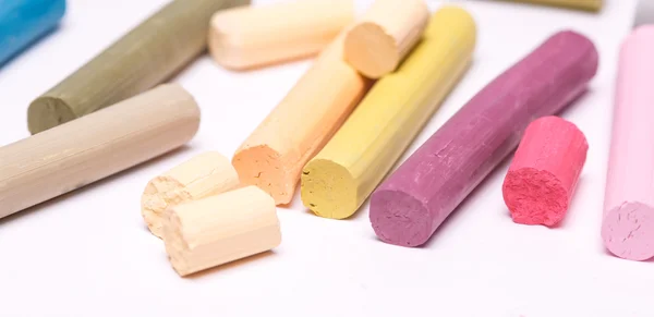 Pastel krijtjes — Stockfoto