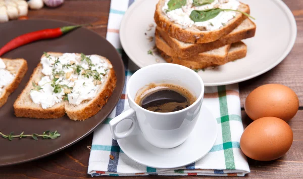 Café da manhã fresco — Fotografia de Stock