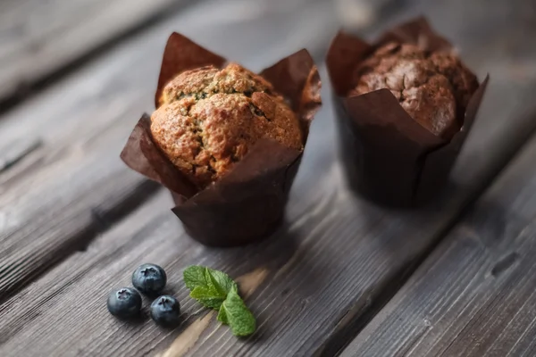 Dos cupcakes — Foto de Stock