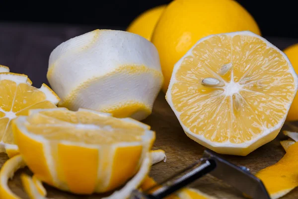 Limones de bajo contenido — Foto de Stock