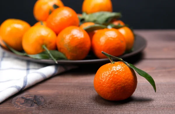 Ein Bündel Mandarinen — Stockfoto