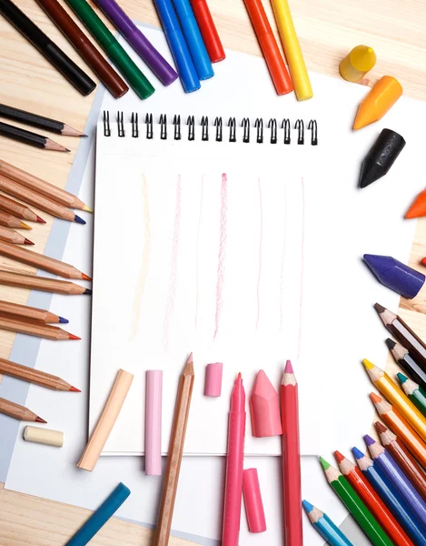 Drawing materials — Stock Photo, Image