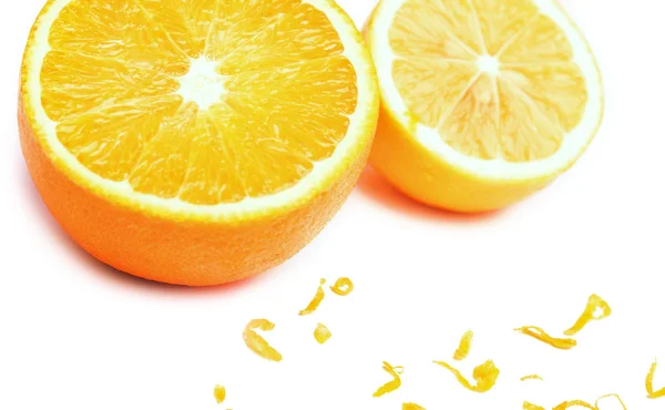 Lemon and orange — Stock Photo, Image