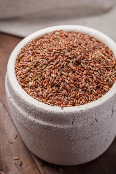 Arroz rojo — Foto de Stock