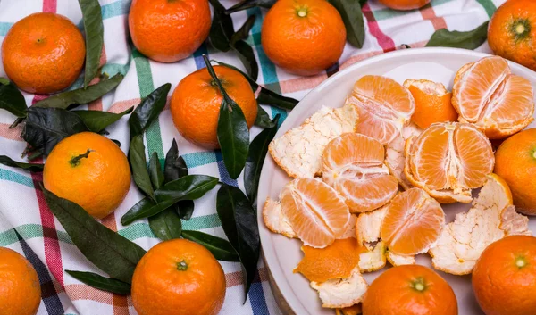 Brunch di mandarini — Foto Stock