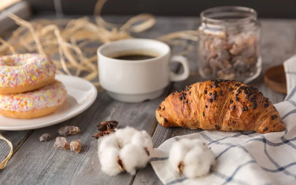 Breakfast of coffee — Stock Photo, Image