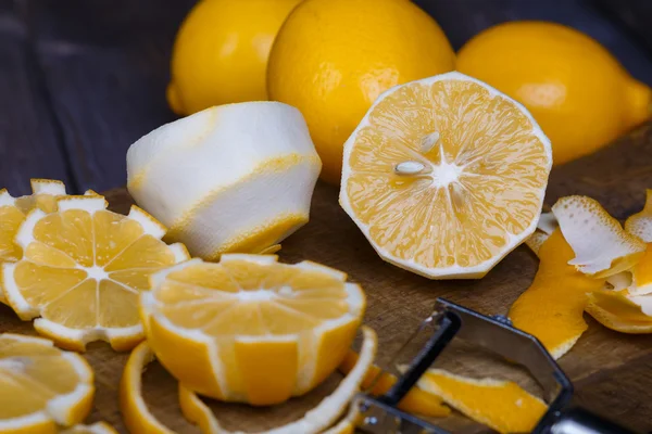 Limones de bajo contenido — Foto de Stock