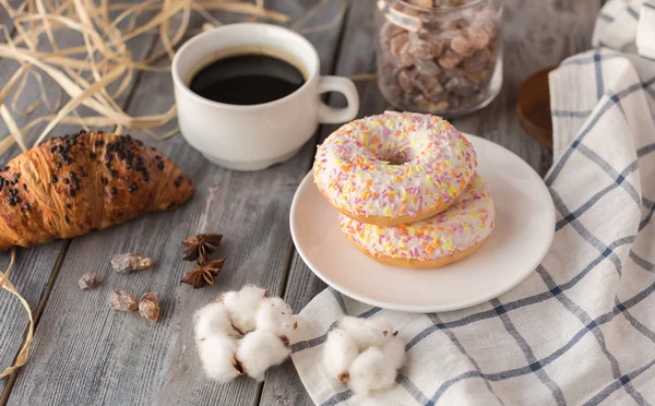 Breakfast of coffee — Stock Photo, Image