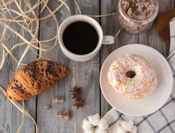 Breakfast of coffee — Stock Photo, Image