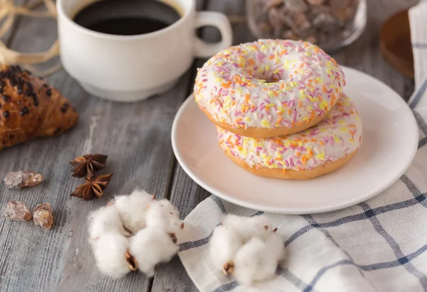 Breakfast of coffee — Stock Photo, Image