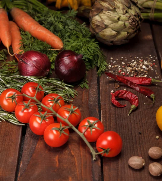 Produtos hortícolas frescos — Fotografia de Stock