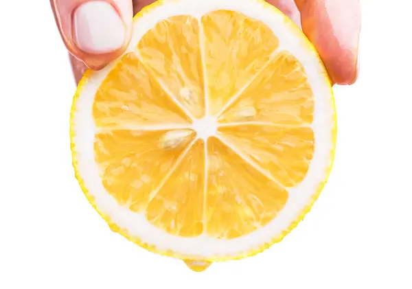 Medio limón. — Foto de Stock