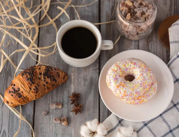 Breakfast of coffee — Stock Photo, Image