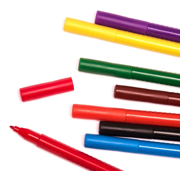 Colorful markers — Stock Photo, Image