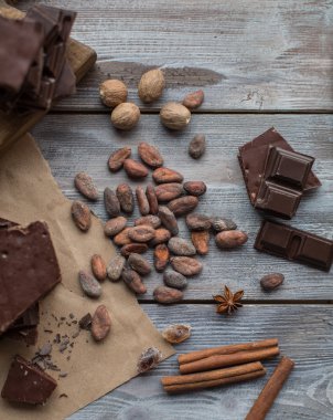 çikolata ve baharatlar