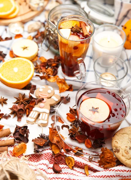 Hot drinks — Stock Photo, Image