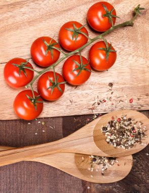 baharat ve sebzeler