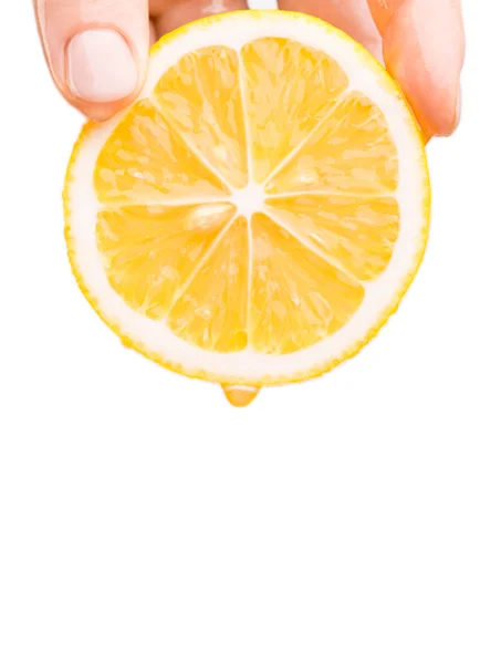 Half a lemon — Stock Photo, Image