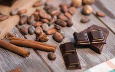 çikolata ve baharatlar