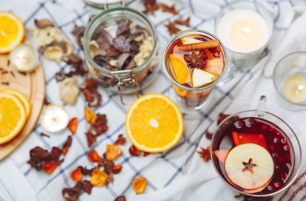 Hot drinks — Stock Photo, Image