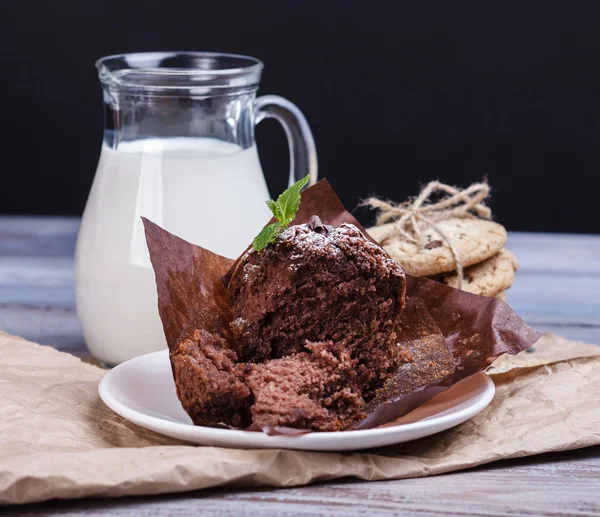 ブラックベリーのケーキ — ストック写真