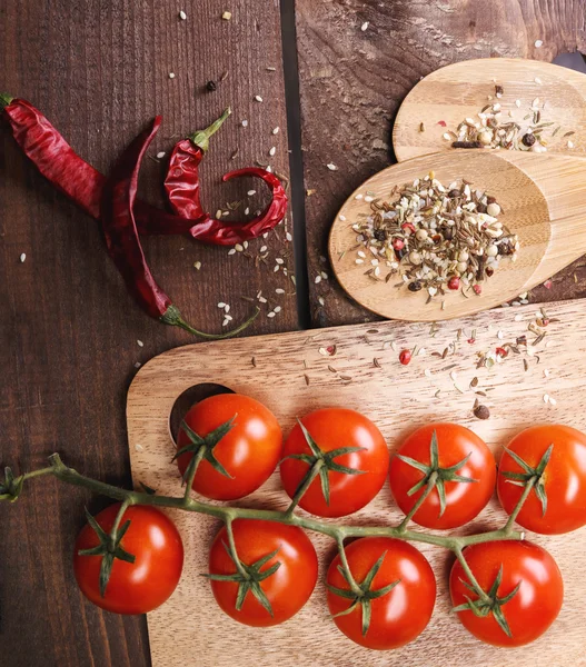 Produtos hortícolas e especiarias — Fotografia de Stock