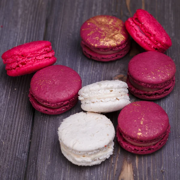 Macarons doux colorés — Photo