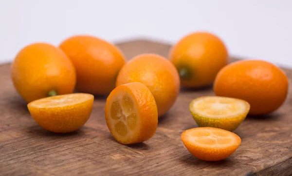 Frischer roher Kumquat — Stockfoto