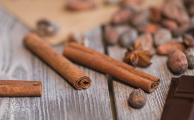 çikolata ve baharatlar