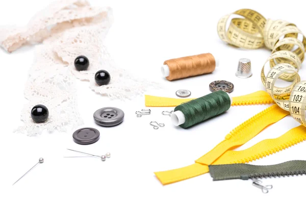 Gli accessori per cucire — Foto Stock