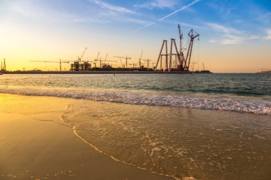 Dubai inşaat alanı