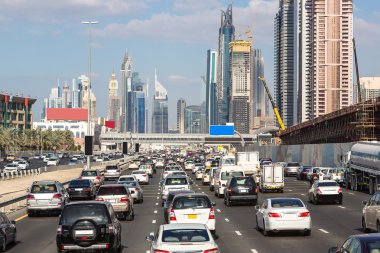 Trafik sıkışıklığı Dubai