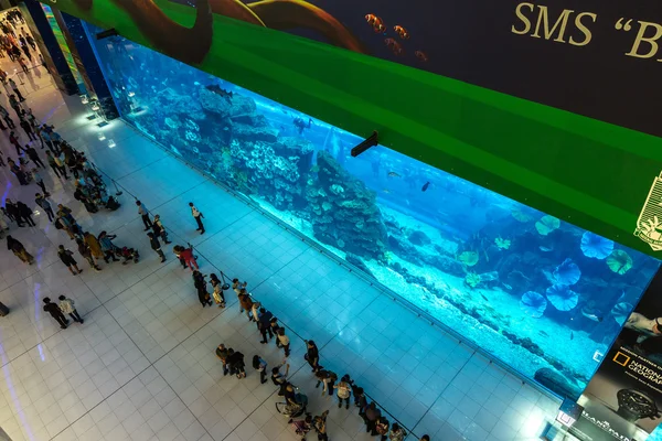 Maior shopping center no Dubai Mall — Fotografia de Stock