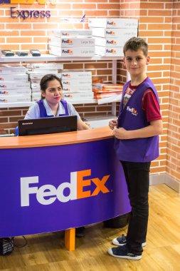 Kidzania - Dubai Alışveriş merkezinde çocuklar bölümü