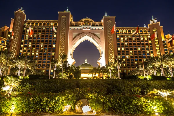 Atlantis, The Palm Hotel in Dubai, — Stock Photo, Image