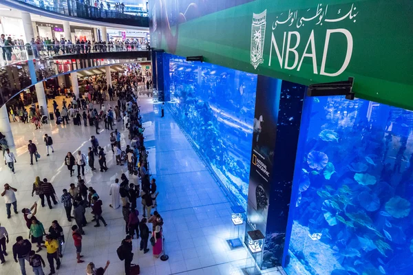 Più grande centro commerciale a Dubai Mall — Foto Stock