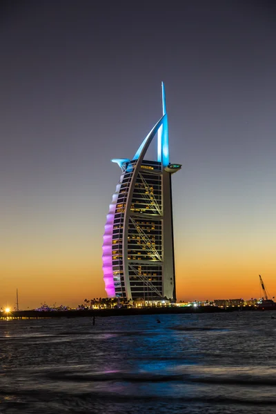 Hotel de lujo Burj Al Arab — Foto de Stock