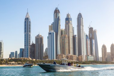 Bir yaz günü Dubai Marina