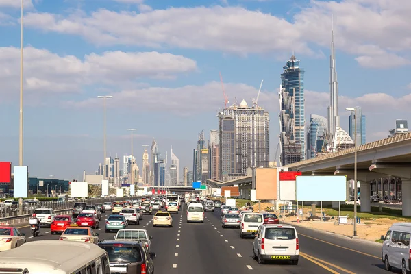 Modern highway in Dubai — Stock Photo, Image