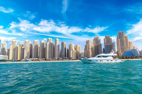 Dubai marina skyline — Fotografia de Stock