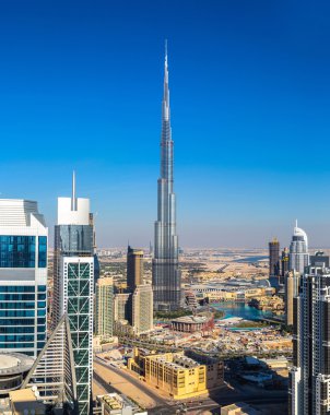 Dubai 'nin hava manzarası