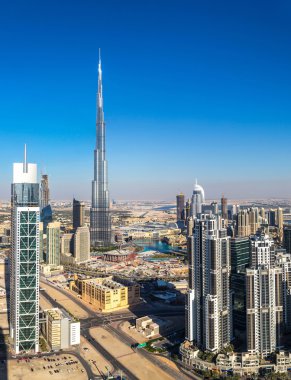 Dubai 'nin hava manzarası