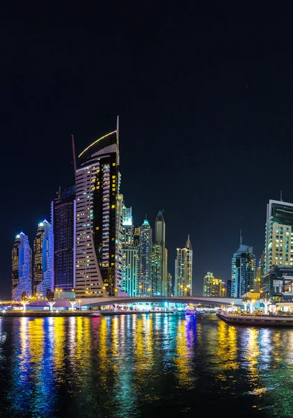 迪拜的全景 — 图库照片
