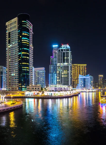 Panoramę dzielnicy Dubai marina — Zdjęcie stockowe