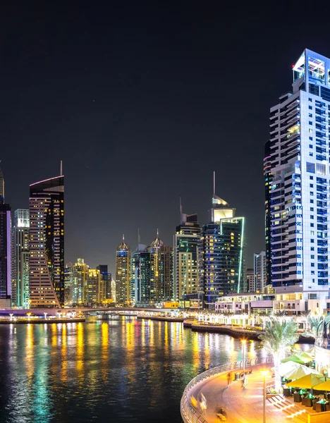 Panorama von dubai marina — Stockfoto